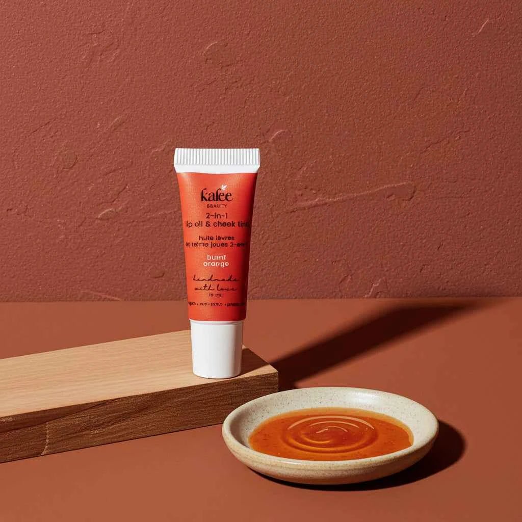 Lip Oil & Cheek Tint - Kalee Beauty